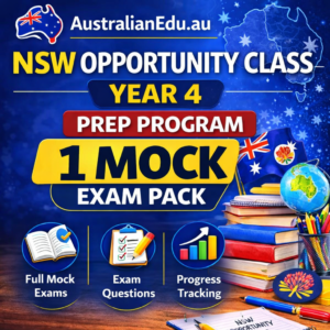 NSW Opportunity Class – 1 Mock Exam Pack