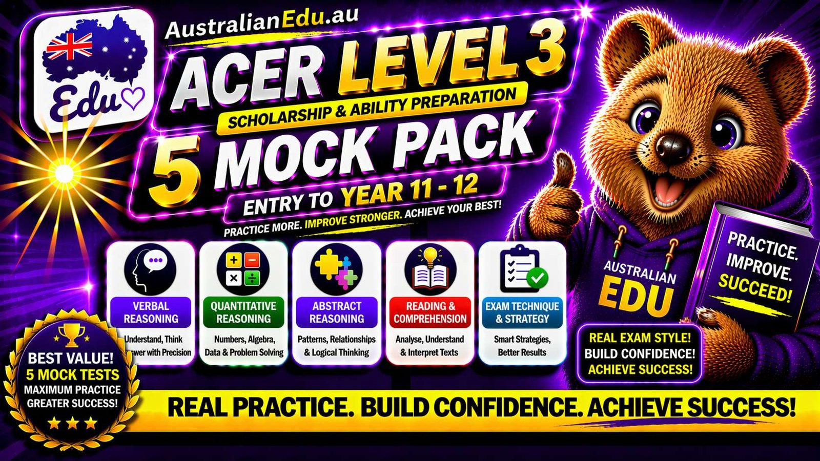 ACER Scholarship L3 pack 5