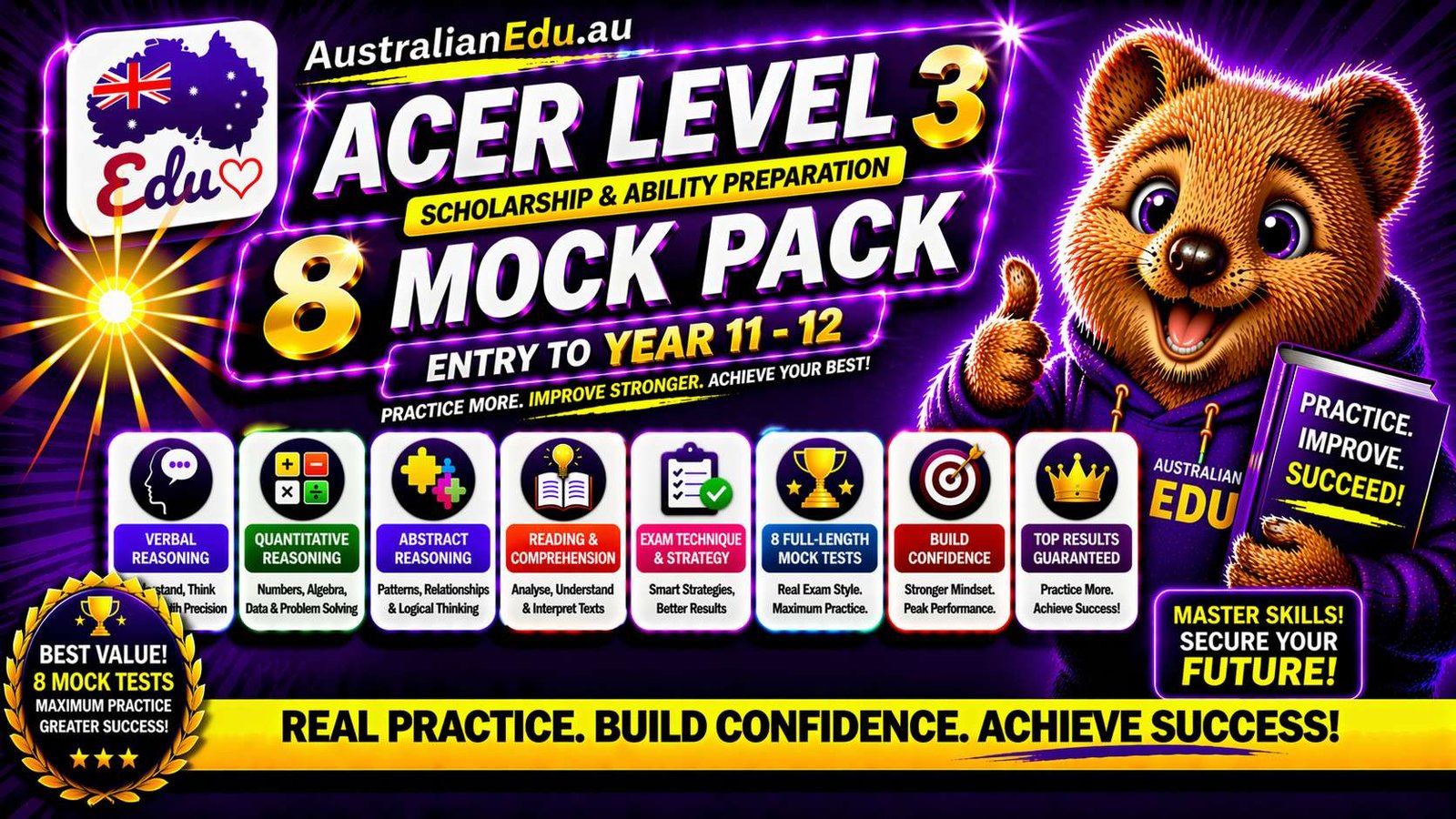 ACER Scholarship L3 pack 8