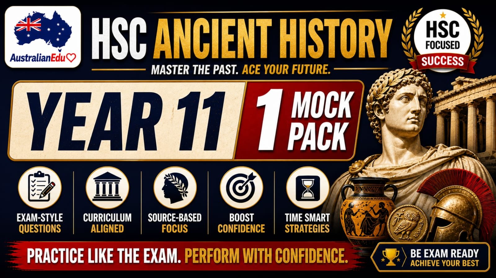 HSC Ancient History Year 11 Australian Edu 1 Mock Pack