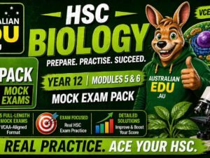 HSC Biology Year 12 Australian Edu 5 Mock Pack