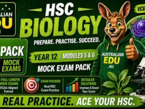 HSC Biology Year 12 Australian Edu 8 Mock Pack