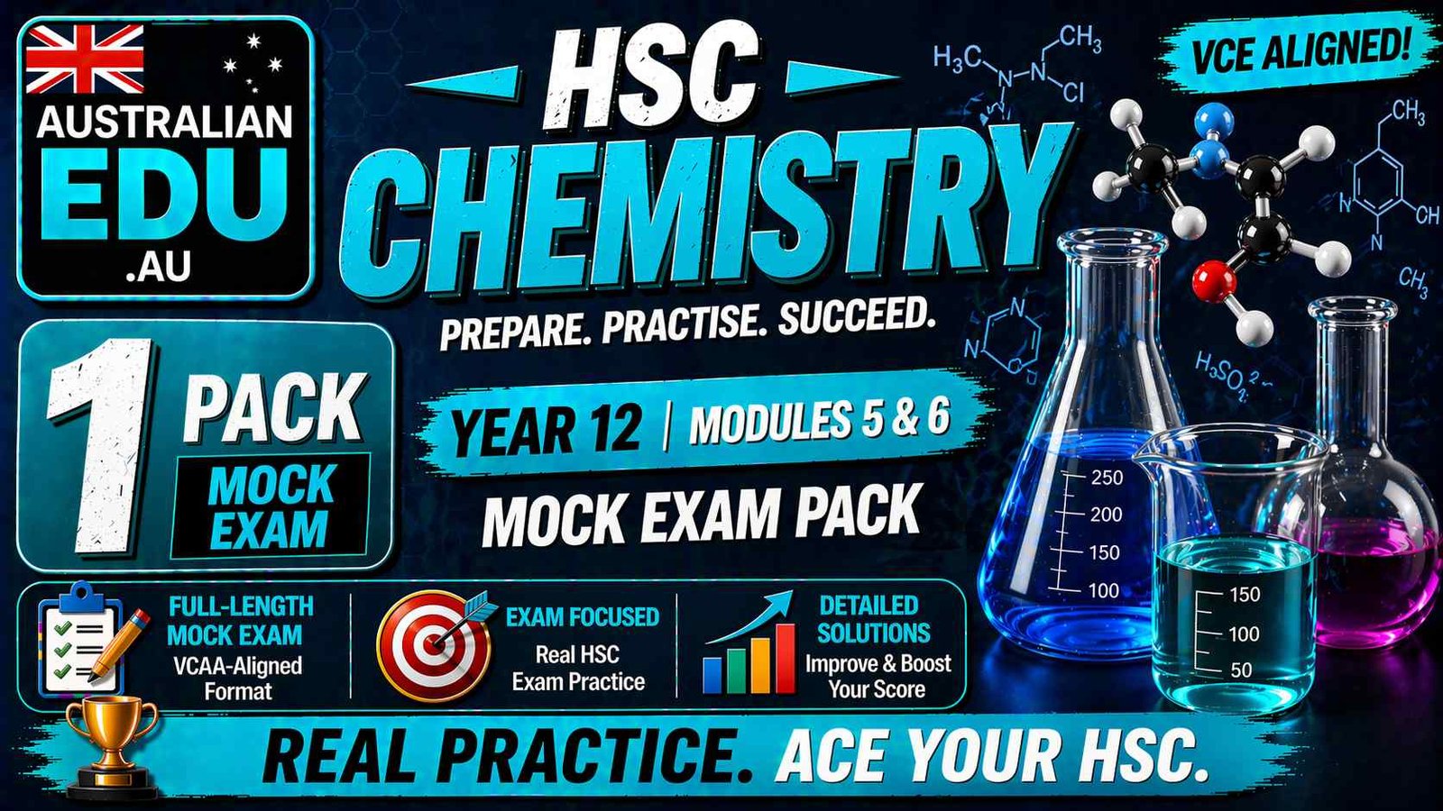 HSC Chemistry 12 Australian Edu 1 Mock Pack