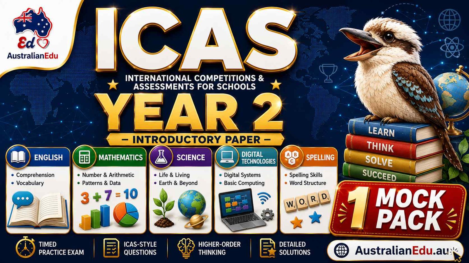 ICAS Year 2 1 Mock Pack