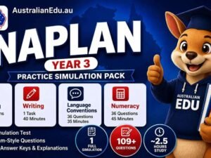NAPLAN Year 3 Australian Edu 1 Mock Pack