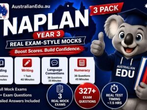 NAPLAN Year 3 Australian Edu 3 Mock Pack