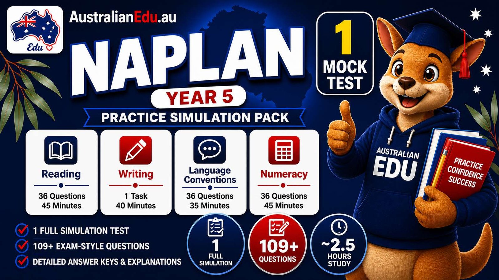 NAPLAN Year 5 - 1 Mock Pack