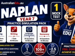 NAPLAN Year 7 - 1 Mock Pack
