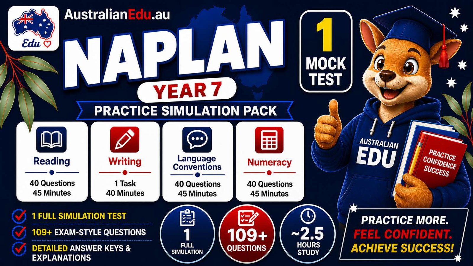 NAPLAN Year 7 - 1 Mock Pack