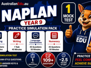 NAPLAN Year 9 Australian Edu 1 Mock Pack