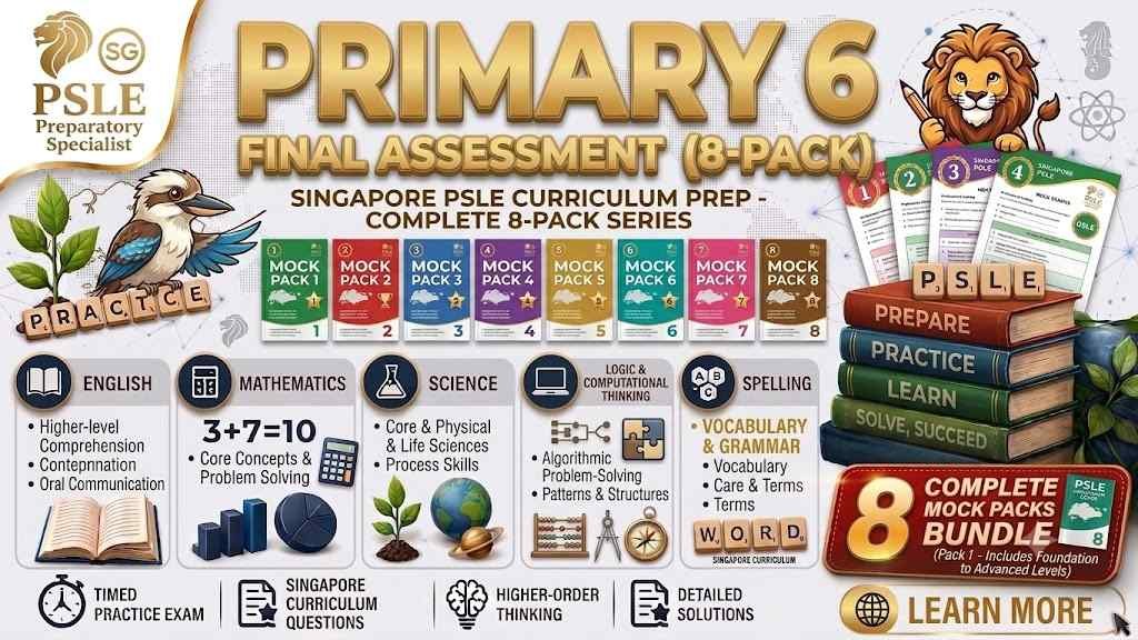 PSLE 8 Mock Pack