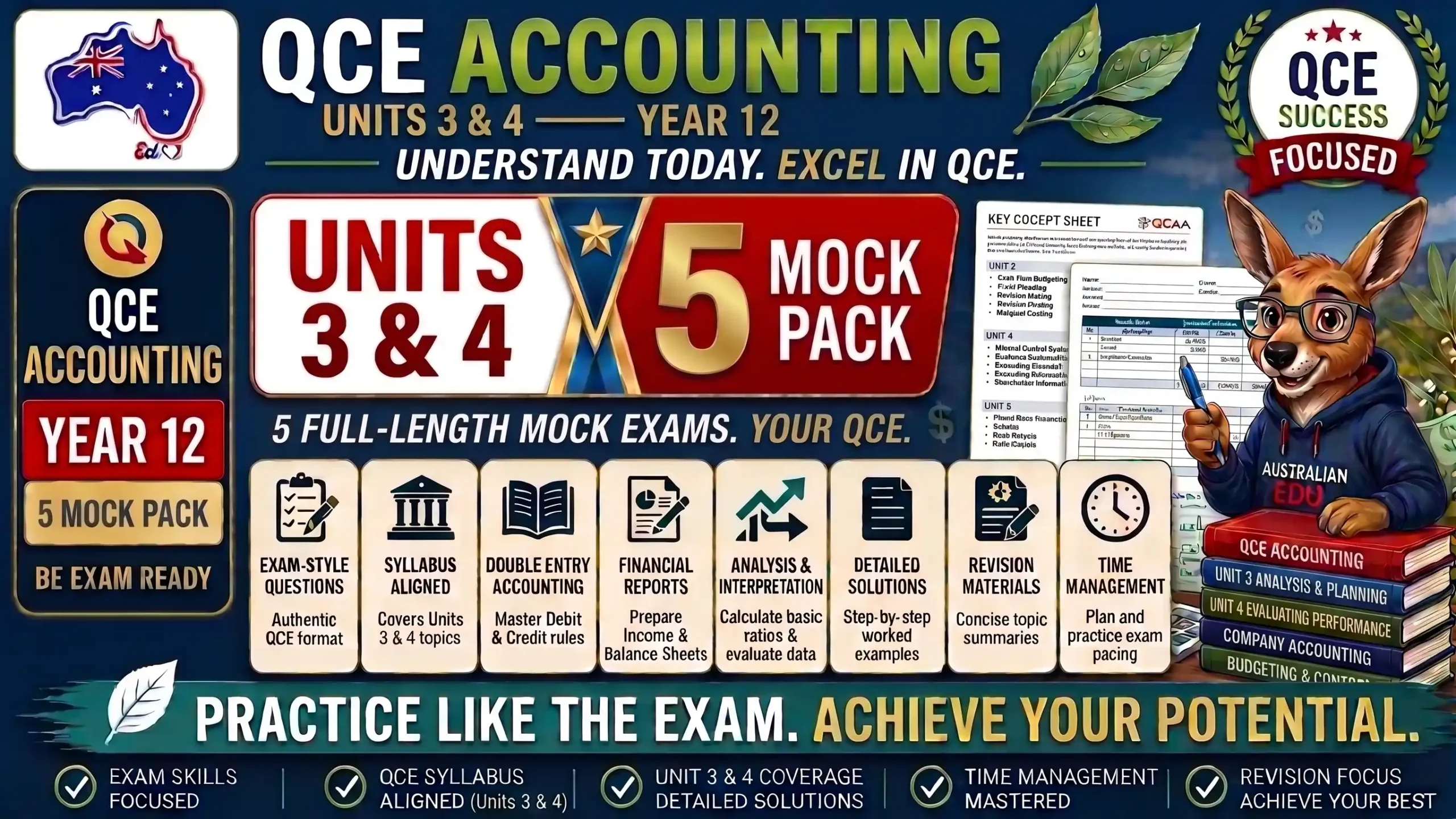 QCE Accounting Units 3 & 4 — 5 Practice Pack.jfif