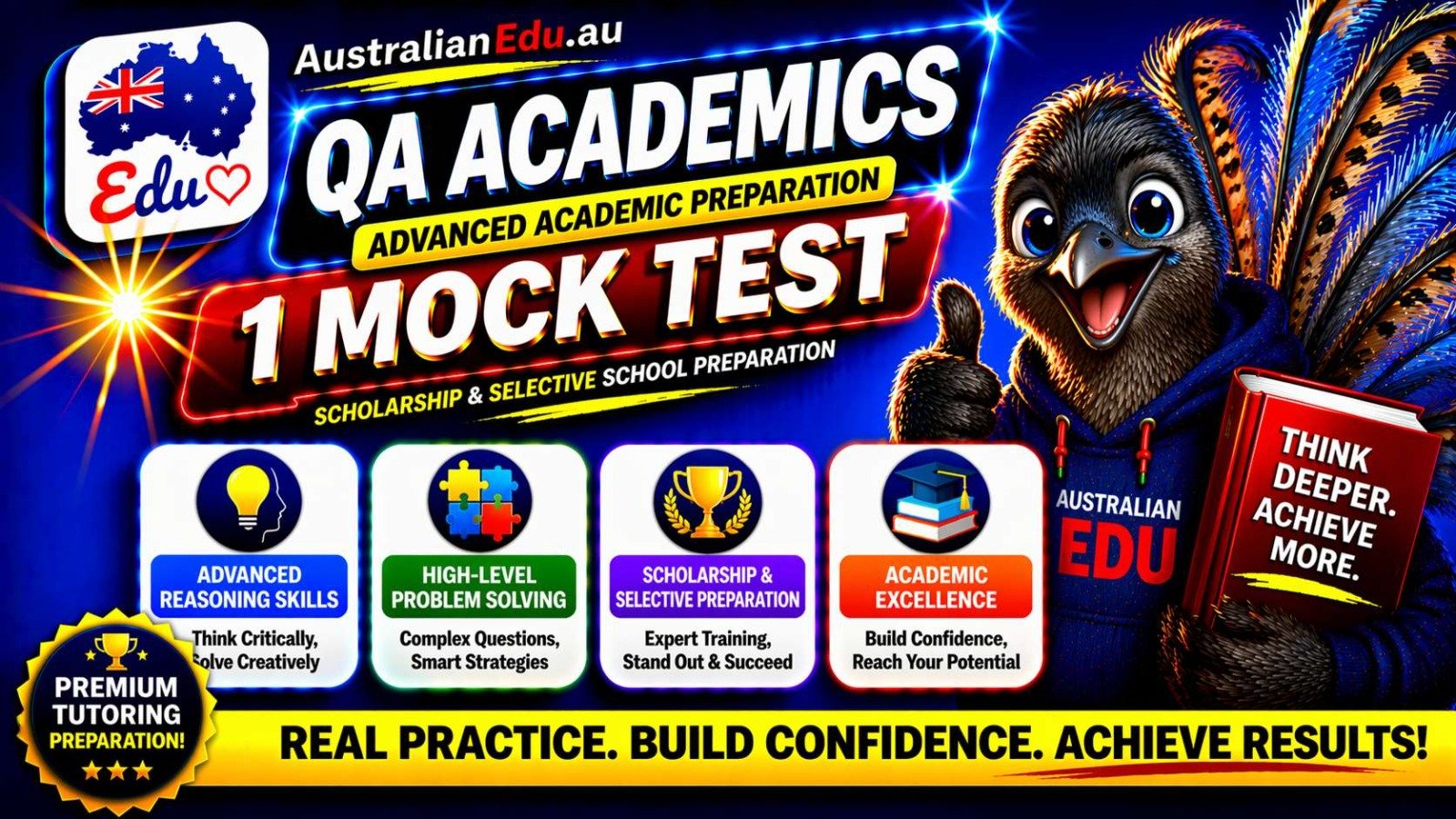 QLD Academics Australian Edu 1 Mock Pack