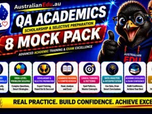 QLD Academics Australian Edu 8 Mock Pack