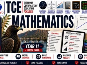 TCE Mathematics Year 11 Australian Edu 1 Mock Pack