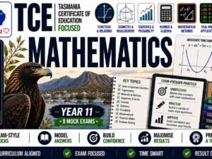 TCE Mathematics Year 11 Australian Edu 8 Mock Pack