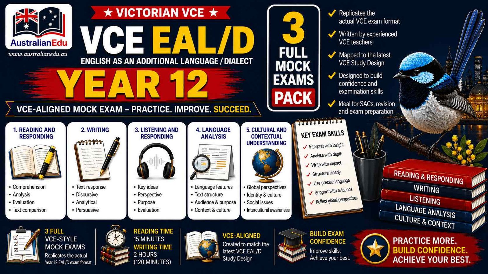 VCE EALD Units 3 & 4 - 3 Mock Pack