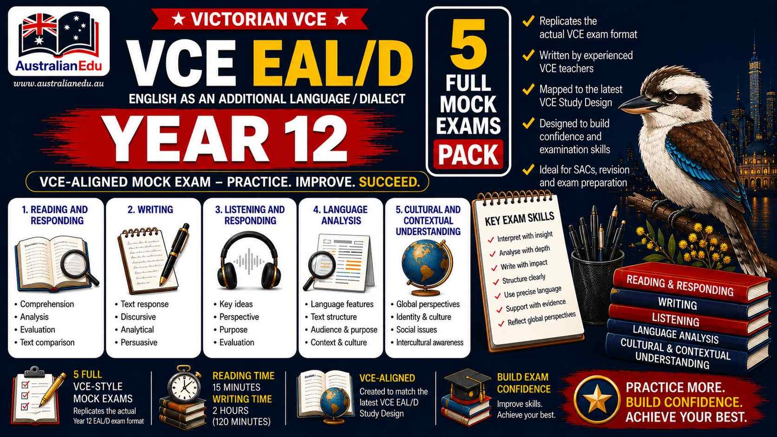 VCE EALD Units 3 & 4 - 5 Mock Pack