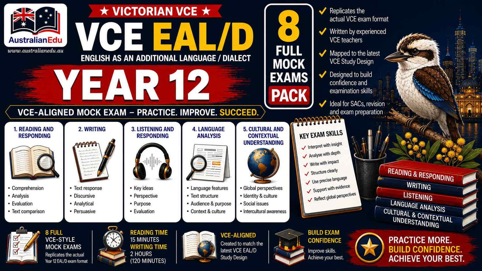 VCE EALD Units 3 & 4 - 8 Mock Pack