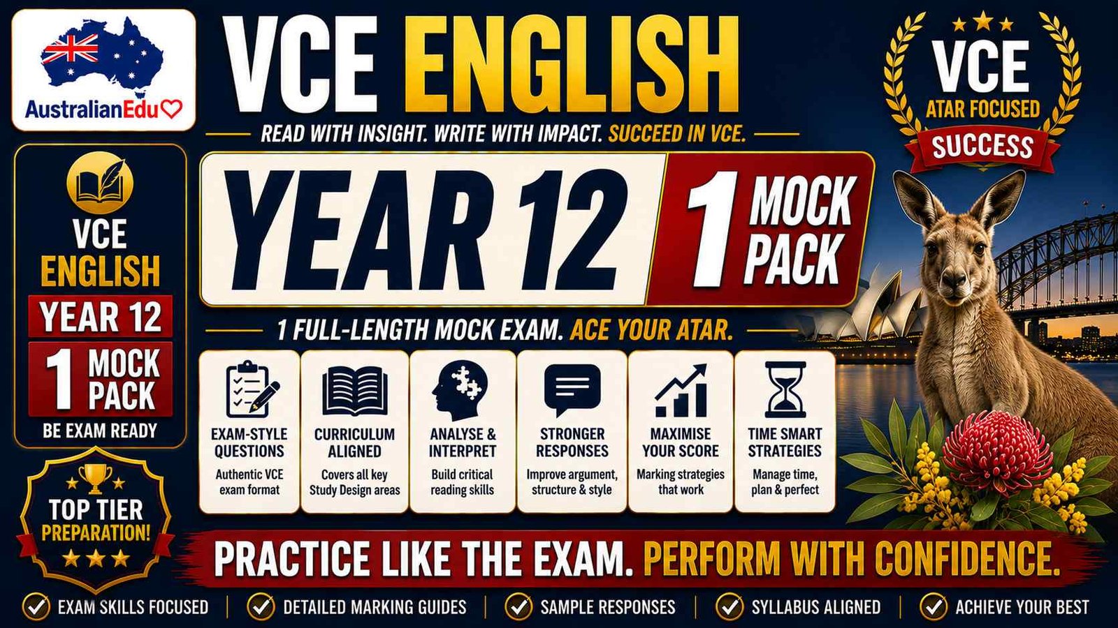VCE English Language Units 3 & 4 - 1 Mock Pack