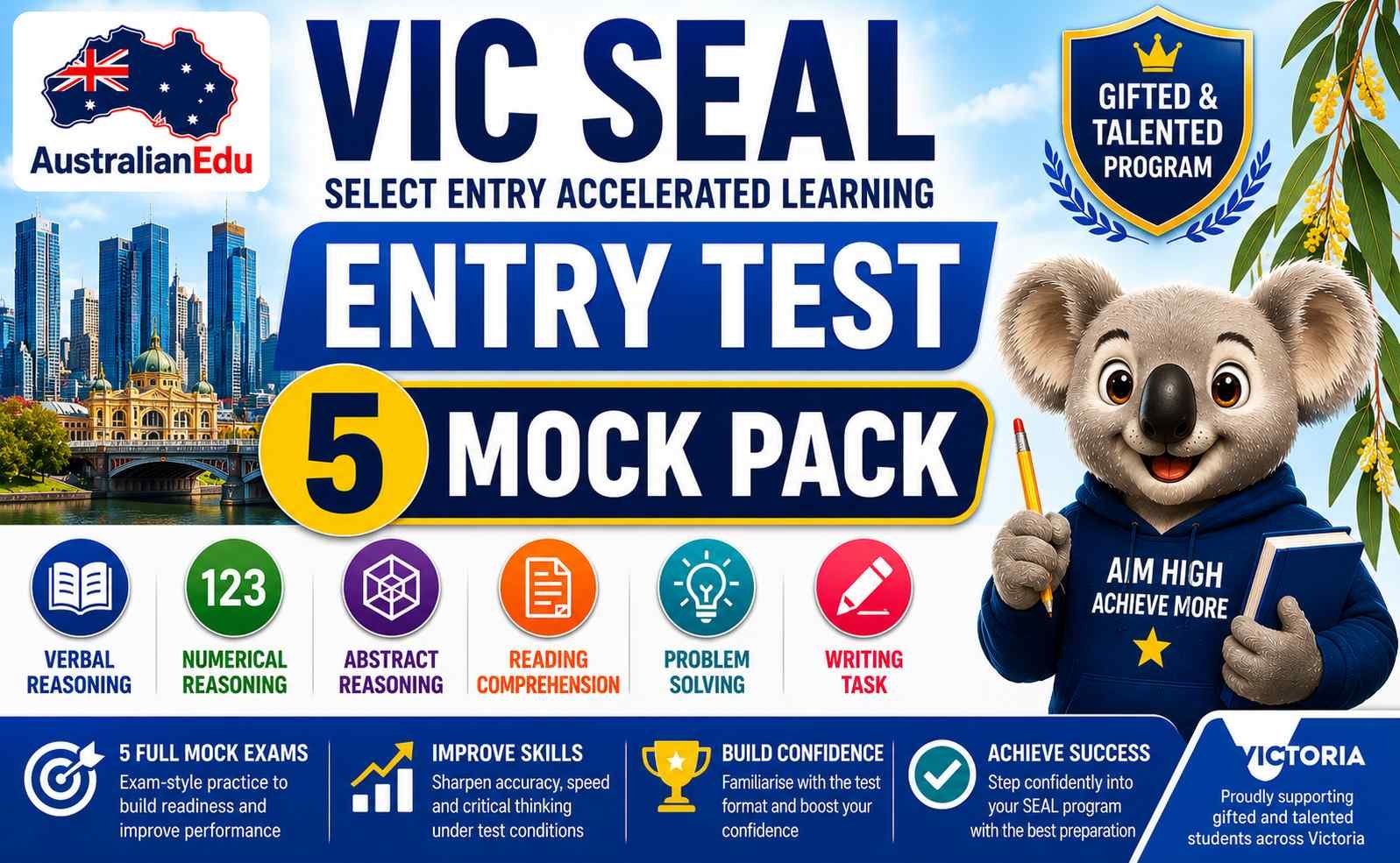 VIC SEAL — 5 Mock Exam Pack