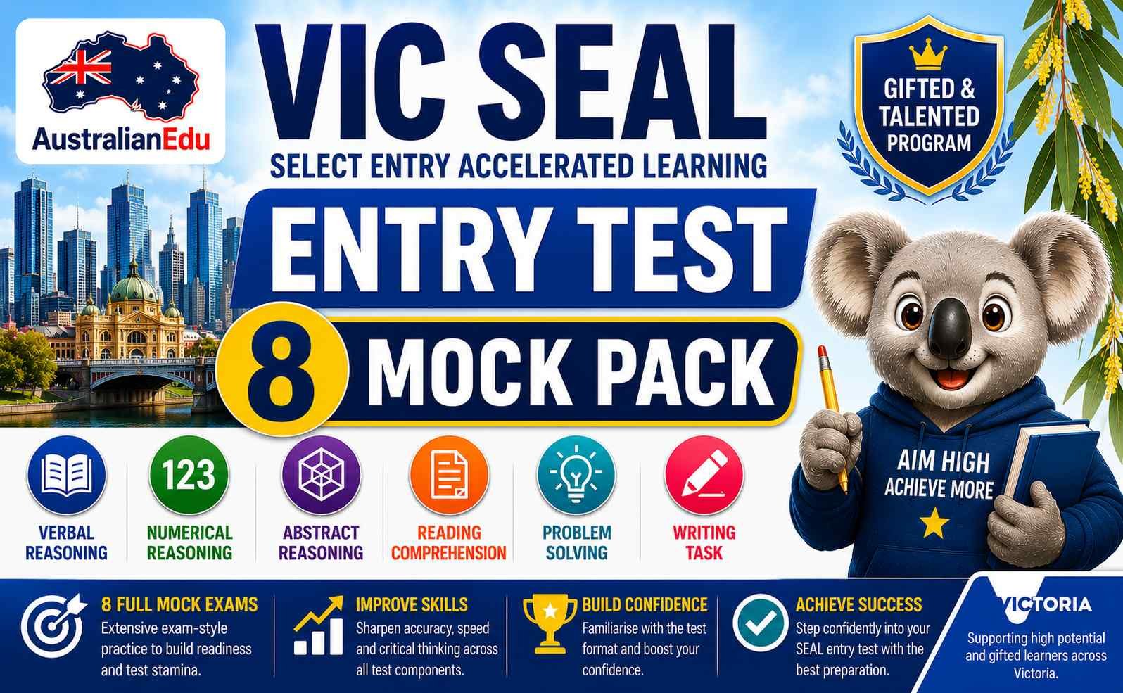 VIC SEAL — 8 Mock Exam Pack